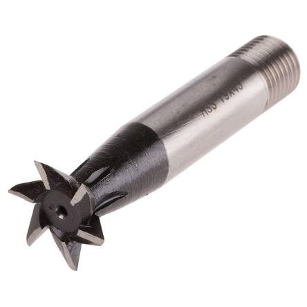 RS PRO Fréza na rybiny, celková délka: 63mm, HSS Standardní, úhlové: 45 ° průměr 19 mm