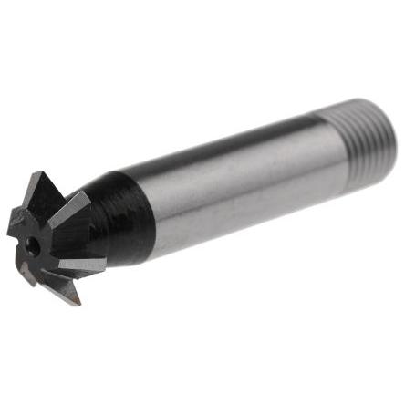 RS PRO Fréza na rybiny, celková délka: 60mm, HSS Obrácený, úhlové: 45 ° průměr 16 mm