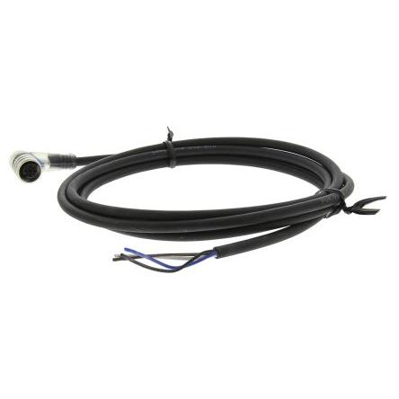 Kabel ovladače snímače, A: Vnitřní, A: M12 4, B: Volný konec, B: Neuzavřený, 30V, IP67, řada: 120006 Brad from Molex 2 m