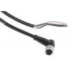 Kabel ovladače snímače, A: Vnitřní, A: Pravoúhlý 5, B: Bez koncovky, 250V, IP67, řada: Micro-Change Brad from Molex 2 m