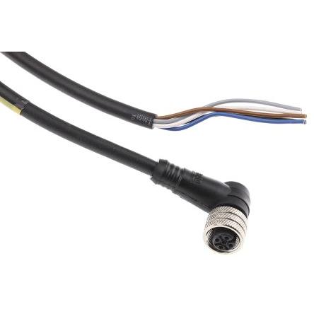 Kabel ovladače snímače, A: Vnitřní, A: Pravoúhlý 5, B: Bez koncovky, 250V, IP67, řada: Micro-Change Brad from Molex 2 m