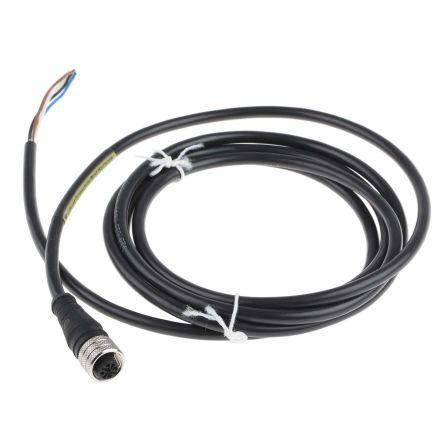 Kabel ovladače snímače, A: Vnitřní, A: Rovný 4, B: Bez koncovky, B: Vnitřní, 250 V ac, 300V dc, IP67, řada: Micro-Change
