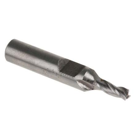 Čelní válcová fréza, celková délka: 34mm, HSS délka řezu 7.5 mm průměr řezu 3 mm 6mm RS PRO