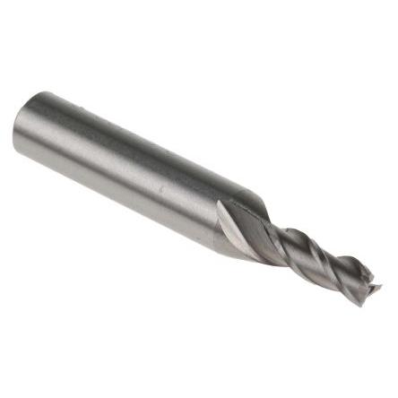 Čelní válcová fréza, celková délka: 36.5mm, HSS délka řezu 8.5 mm průměr řezu 3.5 mm 6mm RS PRO