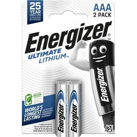 Baterie AAA ULTIMATE Lithium 1.5 V Disulfid lithium-železnatý Energizer