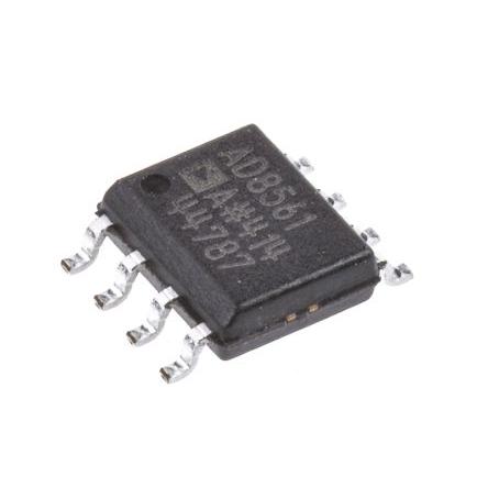 Analog Devices Komparátor AD8561ARZ Komplementární 13 ns, počet kanálů: 1, SOIC, počet kolíků: 8 kolíkový 14V 5 V