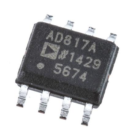 Analog Devices Operační zesilovač AD817ARZ 35 MHz 18V, SOIC, počet kolíků: 8 kolíkový
