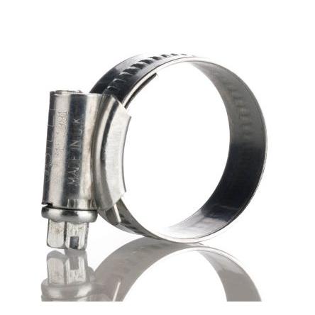 Hadicová a stahovací spona HGZ16BP Šnekový převod, Ocel S šestihranným otvorem HI-GRIP 16 mm (vnitřní prům.)