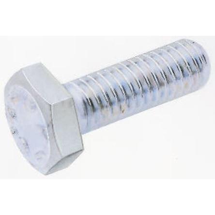 RS PRO Šroub s vnitřním šestihranem, Lesklý zinek, Ocel, M5, délka: 12 mm