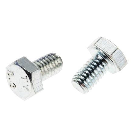 RS PRO Šroub s vnitřním šestihranem, Lesklý zinek, Ocel, M6, délka: 10 mm