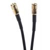 Koaxiální kabel, řada: RS PRO RG174, Černá Polytetrafluorethylén 1 m 50 Ω RS PRO S koncovkou