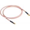 Koaxiální kabel, řada: RS PRO RG142U, Černá Polytetrafluorethylén 1 m 50 Ω RS PRO S koncovkou