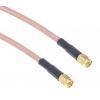 Koaxiální kabel, řada: RS PRO RG142U, Černá Polytetrafluorethylén 1 m 50 Ω RS PRO S koncovkou