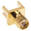 RS PRO Koaxiální konektor, řada: RS PRO Vnitřní, 50 Ω, orientace těla: Rovný, Hranice Konektor SMA Pájecí, 18GHz 165 °C