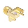 RS PRO Koaxiální konektor, řada: RS PRO Vnitřní, 50 Ω, orientace těla: Rovný, Hranice Konektor SMA Pájecí, 18GHz 165 °C