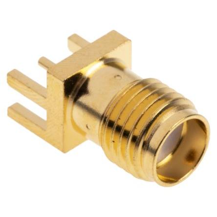 RS PRO Koaxiální konektor, řada: RS PRO Vnitřní, 50 Ω, orientace těla: Rovný, Hranice Konektor SMA Pájecí, 18GHz,