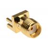 RS PRO Koaxiální konektor, řada: RS PRO Vnitřní, 50 Ω, orientace těla: Rovný, Hranice Konektor SMA Pájecí, 18GHz,
