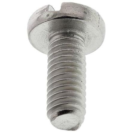 RS PRO Šroub s nízkou půlkulovou hlavou Drážka, Obyčejný, Nerezová ocel hlavice Kónická 10 mm