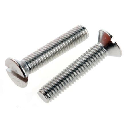 RS PRO Šroub s nízkou půlkulovou hlavou Drážka, Obyčejný, Nerezová ocel hlavice Zapuštěná 20 mm