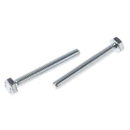 RS PRO Šroub s vnitřním šestihranem, Lesklý zinek, Ocel, M6, délka: 50 mm