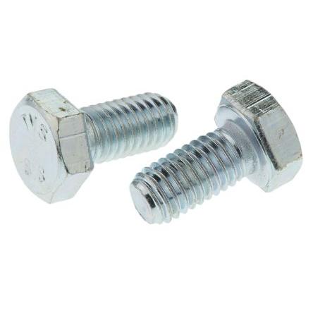 RS PRO Šroub s vnitřním šestihranem, Lesklý zinek, Ocel, M8, délka: 16 mm
