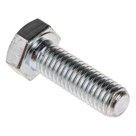 RS PRO Šroub s vnitřním šestihranem, Lesklý zinek, Ocel, M8, délka: 25 mm