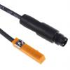 Válcový magnetický snímač, řada: MK5101 IP67, IP65 30V dc ifm electronic Indikátor LED
