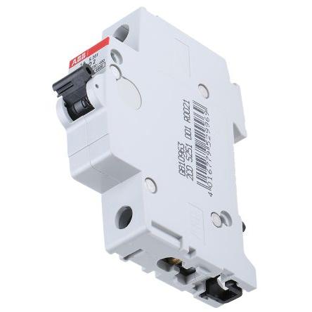ABB Miniaturní jistič, rozsah: System Pro M Compact 1pólový 2A vypínací výkon 6 kA, charakteristika: Typ D, rozsah: