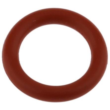 O-kroužek, Silikon 1.78 mm silná 7.65 mm (vnitřní prům.), teplotní rozsah: 200 °C 0.4375 in OD, teplotní rozsah: -60 °C