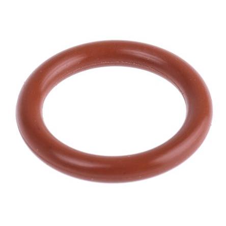 O-kroužek, Silikon 2.62 mm silná 13.94 mm (vnitřní prům.), teplotní rozsah: 200 °C 0.75 in OD, teplotní rozsah: -60 °C