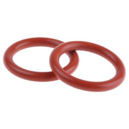 O-kroužek, Silikon 3.53 mm silná 20.22 mm (vnitřní prům.), teplotní rozsah: 200 °C 1.07 in OD, teplotní rozsah: -60 °C