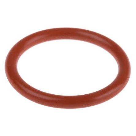O-kroužek, Silikon 3.53 mm silná 28.17 mm (vnitřní prům.), teplotní rozsah: 200 °C 1.38 in OD, teplotní rozsah: -60 °C