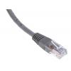 RS PRO Cat5e Ethernetové kabely, Šedá, Polyvinylchlorid, A: RJ45 1 m Vnější, B: RJ45 Vnější, typ pláště: U/UTP