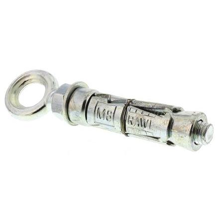 Kotva do zdiva, Uhlíková ocel R-RBL-08EW, M8, délka: 98 mm RawlPlug 8 mm