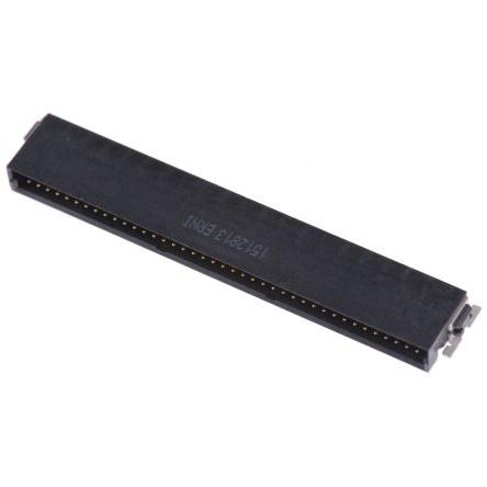 ERNI Konektor PCB, řada: SMC, Deska-deska, počet kontaktů: 80, počet řad: 2, rozteč: 1.27 mm, orientace těla: Pravý
