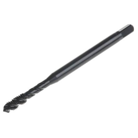 Závitník, Rychlořezná ocel E Strojní závitník, velikost závitu: M2 x M24 Metrické, celková délka: 48mm, Spirálová drážka