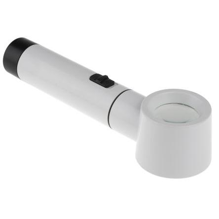 Zvětšovací sklo, poměr zvětšení: 8x průměr čočky 35 mm Osvětlené RS PRO