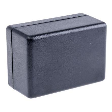 Hammond Pouzdro, řada: 1594 IP54 Nestíněný barva Černá barva Černá Samozhášecí ABS 81 mm 28 mm 56 mm