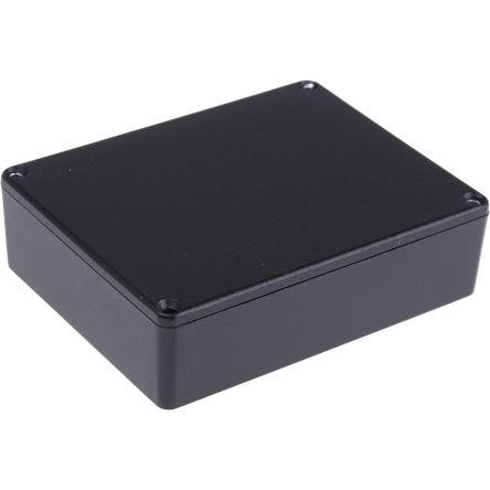 Hammond Pouzdro, řada: 1590 IP54 Stíněné barva Černá barva Černá Odlévaný hliník 118.5 mm 30 mm 93.5 mm Silikonové
