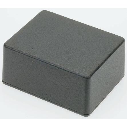 Hammond Pouzdro, řada: 1590 IP54 Ano barva Černá barva Černá Odlévaný hliník 125 mm 53 mm 125 mm Silikonové těsnění