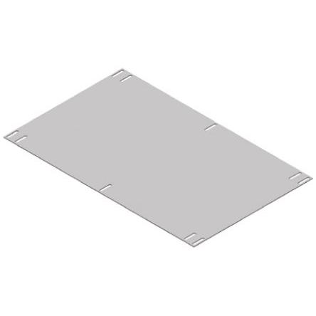 CAMDENBOSS Montážní deska, délka: 170 mm x 287mm Přístrojové pouzdro 110, Ocel