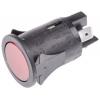 RS PRO Tlačítkový spínač, řada: RS PRO IP40, IP67 DPST Panel Blokování Osvětlené 25 mm 16A, barva LED: Červená 250 V ac