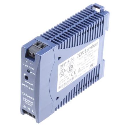 TDK-Lambda Napájecí zdroj na lištu DIN DPP, počet výstupů: 1 Spínaný režim 264V ac 630 mA AC/DC 24V dc DC 15 W