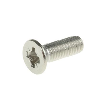 RS PRO Šroub s nízkou půlkulovou hlavou Pozidriv, Obyčejný, Nerezová ocel hlavice Zapuštěná 12 mm