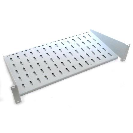 RS PRO Nastavitelná police 2 U Šedá 20kg 483mm 250 mm