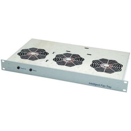 RS PRO Ventilátorová přihrádka, řada: RS PRO Kuličkové Ventilační jednotka do rozvaděče, počet ventilátorů: 3