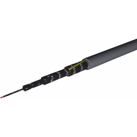 Ovládací kabel, řada: CAELIFLEX 19žilový, 300V, 500 V Polyvinylchlorid plášť 0.75mm² 18 AWG, vnější průměr: 11.8 mm