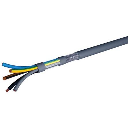 Ovládací kabel, řada: HIFLEX-CY1000 3žilový, 1000V Polyvinylchlorid plášť 6mm² 9 AWG, vnější průměr: 14.8 mm AXINDUS