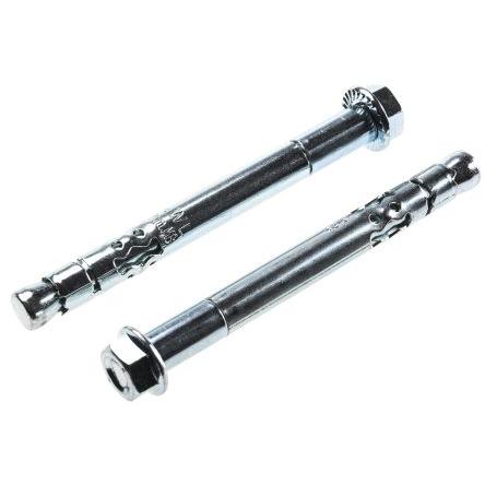 Kotva do zdiva, Uhlíková ocel, M8, délka: 95 mm RawlPlug 10 mm
