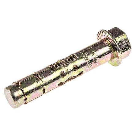 Kotva do zdiva, Uhlíková ocel, M10, délka: 60 mm RawlPlug 12 mm